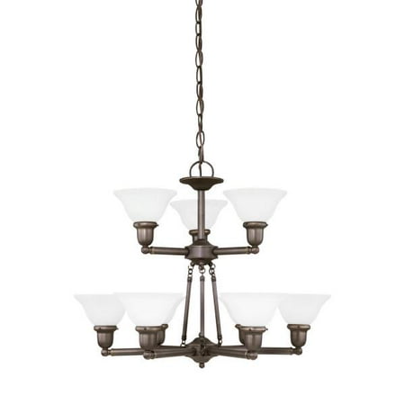 782 Sussex Single Light - Sea Gull Lighting Sussex 9 Light 31062EN3 Chandelier