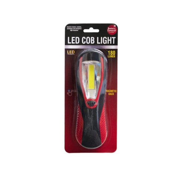 Kole Imports HD161-12 180 Lumens Ultra Bright Cob Light with Magnetic Back - Case of 12