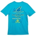thumbnail image 3 of Landshark Island Style Lager Tropical Front/Back T-Shirt-Medium, 3 of 3