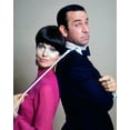 thumbnail image 1 of Get Smart TV Barbara Feldon Don Adams back to back Agent 99 & Max 8x10 photo, 1 of 1