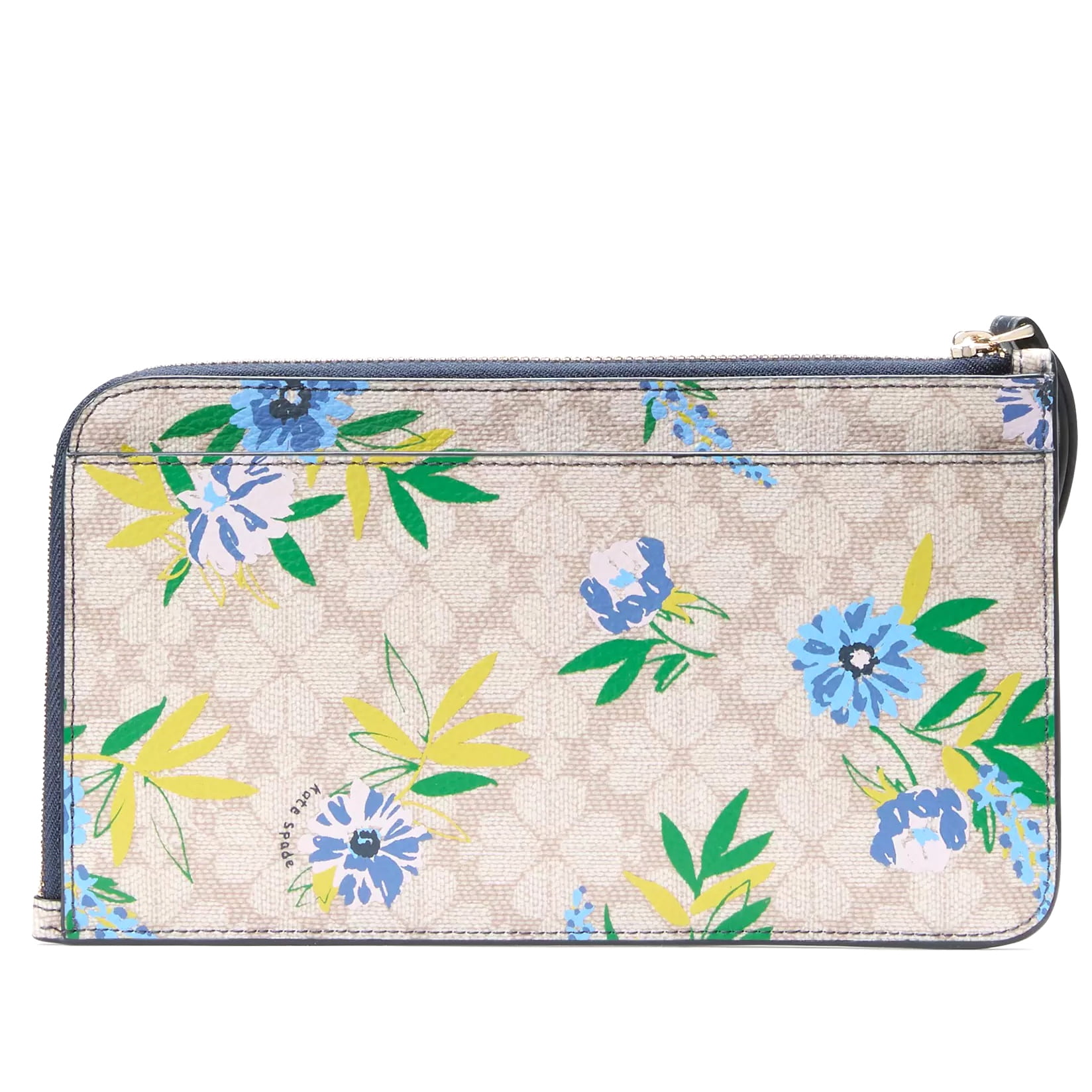 Kate Spade New York Women's Lucy Floral Medium L-Zip Wristlet