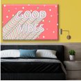 thumbnail image 2 of Cuadro Canva Listo Para Colgar Tipo Galería Pixtreats Good Vibes 40X60 cm, 2 of 4