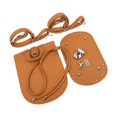 thumbnail image 3 of Correa de hombro de de costura inferior de bolso de cuero PU para Marrón jinwen Fabricación de bolsos de bricolaje, 3 of 8