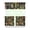 White-185, variant on Southwestern Succulent Kitchen Curtains Set, Watercolor Cactus and Desert Style Rod Pocket Tier and Valance, Aesthetic Succulent Panels, Machine Washable