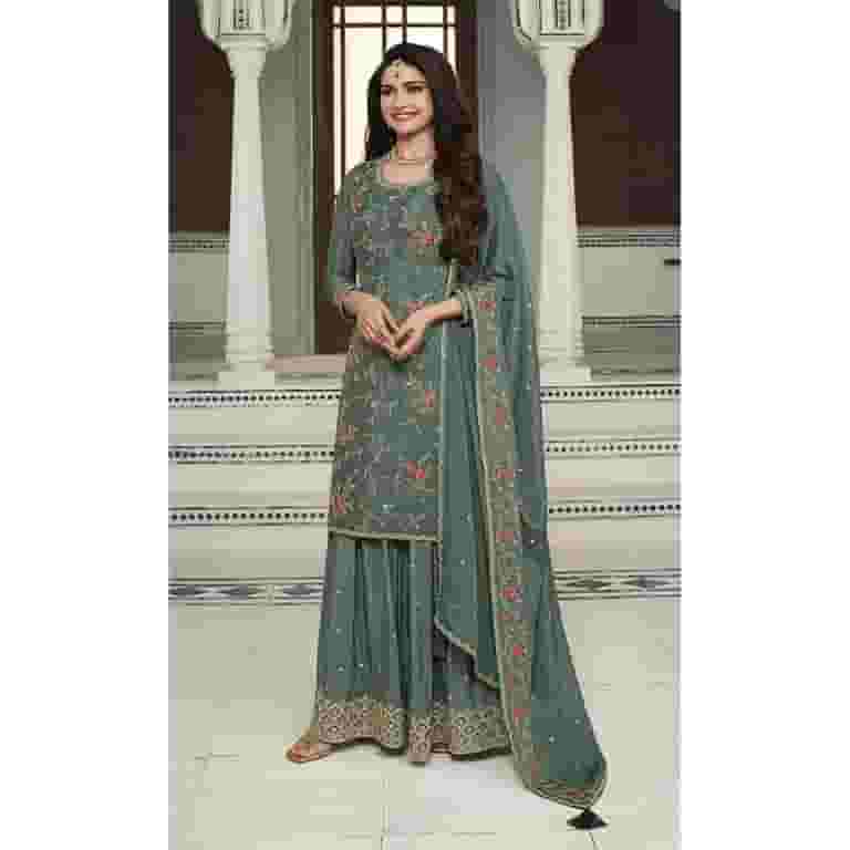 Mehndi Function Wear Indian Designer Shalwar Kameez Suits Pakistani Plazzo Dress ( Green, M - 40 ) - Walmart.com Mehndi Function Wear Indian Designer Shalwar Kameez Suits Pakistani Plazzo Dress ( Green, M - 40 ) - Walmart.com