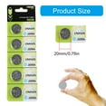 thumbnail image 5 of Sinyiin 5pcs/10pcs CR2025 Coin Cell Batteries CR2025 Battery Suitable For Toy Controller, 5 of 11