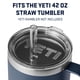 thumbnail image 4 of Tapa de repuesto con pajita para taza YETI Rambler de 42 oz, 4 of 5