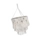 thumbnail image 5 of Shade de lámpara de macrame, cubierta de luz colgante de colgantes boho, escogida de lámparas bohemias para dormitorio, sala de estar, guardería, Estilo a, 5 of 8