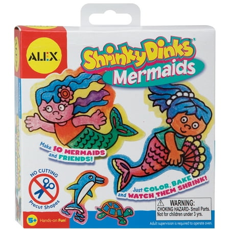 ALEX Toys - Shrinky Dinks Kit, Mermaids Jewelry