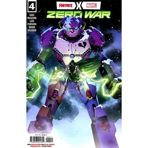 Collectible Fortnite X Marvel Zero War #4 Leinil Yu CVR A 2022 Comics Marvel Comics