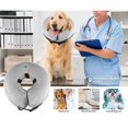 thumbnail image 3 of Small Inflatable Dog Cone Recovery E-collar, Adjustable Protective Collar For Small Dogs Cats,22*23cm - Jxlgv, 3 of 4