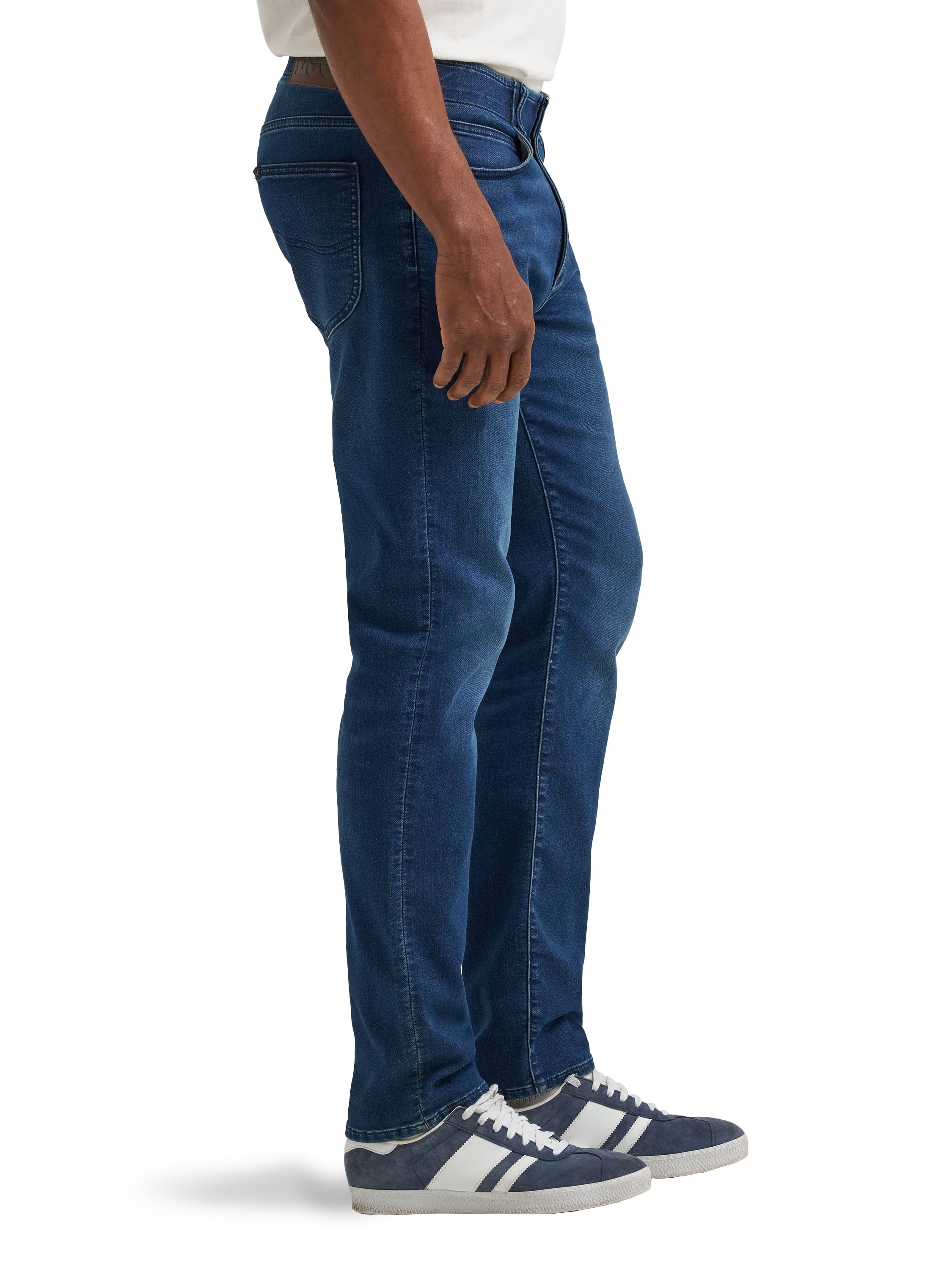 Lee® Men's Extreme Motion Single Layer Warming Regular Taper Denim Jeans