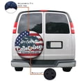 thumbnail image 5 of KAKALAD Original american flag usa patriotic Spare Tire Cover Weatherproof Universal Vehicle Accessories 14 Inch, 5 of 7