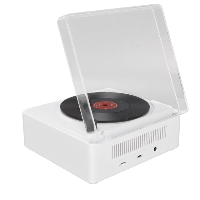 Altavoz del Relogsipertor, Altavoz Inalámbrico Altavoz Fonógrafo Brazo Swing Hifi Retro para Reproducción de Música