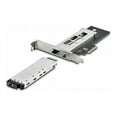 thumbnail image 3 of StarTech.com M.2 NVMe SSD to PCIe x4 Mobile Rack/Backplane with Removable Tray for PCI Express Expansion Slot, Tool-less Installation, PCIe 4.0/3.0 Hot-Swap Drive Bay, Key Lock 4.0 (NVMe) - 2 Keys Included - Interface adapter - M.2 - M.2 NVMe Card / PCIe 4.0 - PCIe 4.0 x4 - Noir, Argent - pour StarTech.com Slot d'Extension Ventilateur d'Échappement Arrière avec Connecteur LP4, 3 of 8