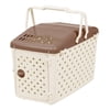 IRIS Small Animal Carrier, 1 Pack, Brown