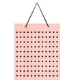 thumbnail image 2 of Organizador Adornos para Zapatos en La Pared Soporte Almacenamiento Broches Del () Rosa, 2 of 6