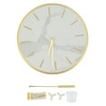thumbnail image 1 of Modern Wall Clock with Large Pendulum Round Mute Hanging Clock for Home Bar Cafes, 1 of 7