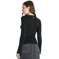 thumbnail image 3 of Hardtail Luxe Long Sleeve Top (Style ROX-29), 3 of 5
