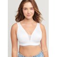 thumbnail image 4 of Jockey Forever Fit Women's V-Neck Molded Cup Bra, 4 of 4