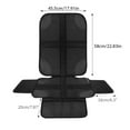 thumbnail image 6 of Yoetaun Protector with Thickest Padding Oxford-Cloth Child Baby Seat Protector with Storage Pockets Pets, 6 of 6