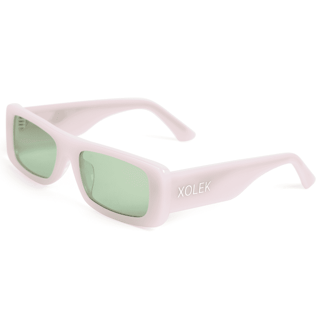 Lentes De Sol Xolek 114 Acetato Cr39 Rectangular Moda