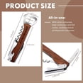 thumbnail image 2 of Set of 8 Groomsmen Bottle Opener Corkscrew Wine Opener and 4 in 1 Multi Tool Groomsmen Gifts Best Man Gift for Proposal Bachelor Party Weddings, 2 of 6