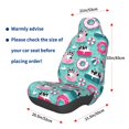 thumbnail image 3 of Vsdgher Dogs With Swimming for Automotive Seat Covers for Cars Trucks SUVs, Universal Fit Anti-Slip Bucket Seat Protector for Cars,Vehicle Seat Protector for Front Seats, 3 of 5