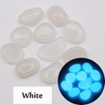 thumbnail image 5 of 100pcs Luminous Stones Glow In The Dark Pebbles Glowing Stones For Outdoor Walkways Home Garden Yard Decor Fish Tank Pebble Rocks, 5 of 5