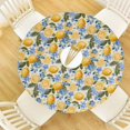 thumbnail image 3 of Lemon Small Fitted Tablecloths with Elastic Edge Round Tablecloth Fitted for Table 39-51 Inches Round Water Proof Easy to Clean for Party Outdoor Picnics Table Cloth, 3 of 6