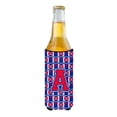 thumbnail image 2 of Carolines Treasures CJ1076-AMUK Letter A Football Crimson and Yale Blue Ultra Beverage Insulators for slim cans  Slim, 2 of 2