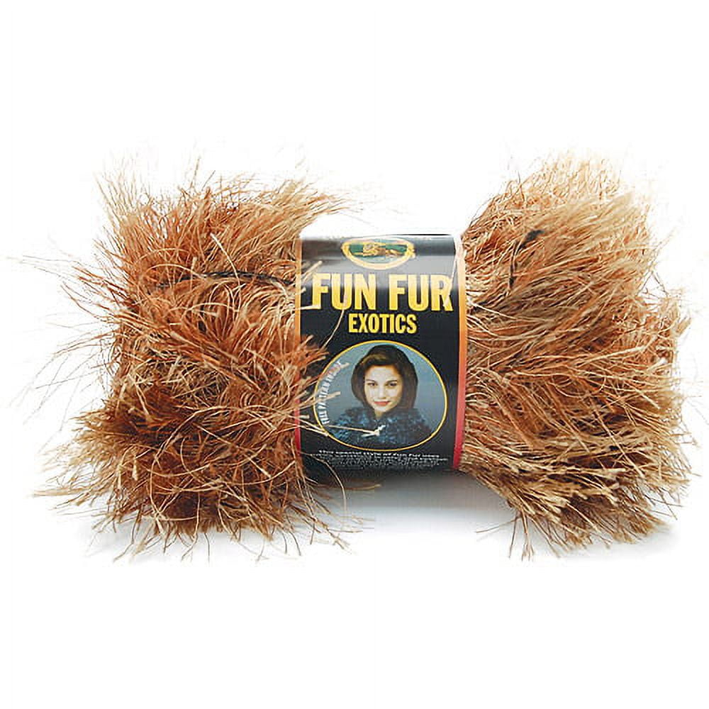 Lot of 3 Lion Brand Fun Fur Yarn – Many Colors Available – ASA