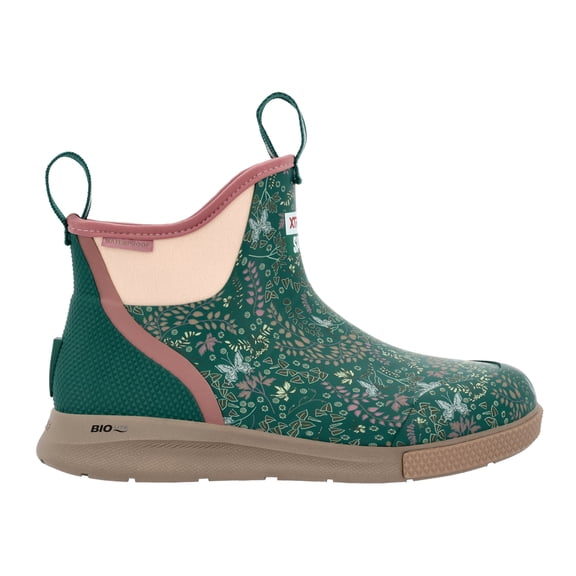 Xtratuf Womens Sport Ankle Deck Round Toe Pull On Rain  Ankle Boots