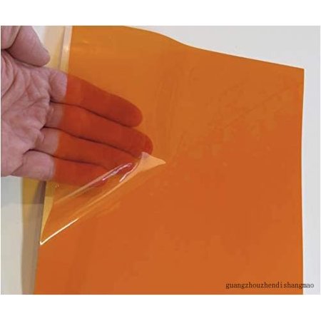 Roll Of Transparent Sign Vinyl, S-Adhesive (24 Inch X 10 Ft, Oran)