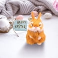 thumbnail image 4 of SSNTSY 3" x 4" Mini Bunny Plush Cute Plush Rabbit Lifelike Bunny Stuffed Doll Simulation Easter Bunny Toy for Home Bedroom Office Decor, 4 of 8