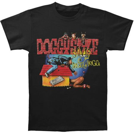 Snoop Dogg Men's  Snoop Doggy Style Cover T-shirt (Death Row Snoop Doggy Dogg At His Best)