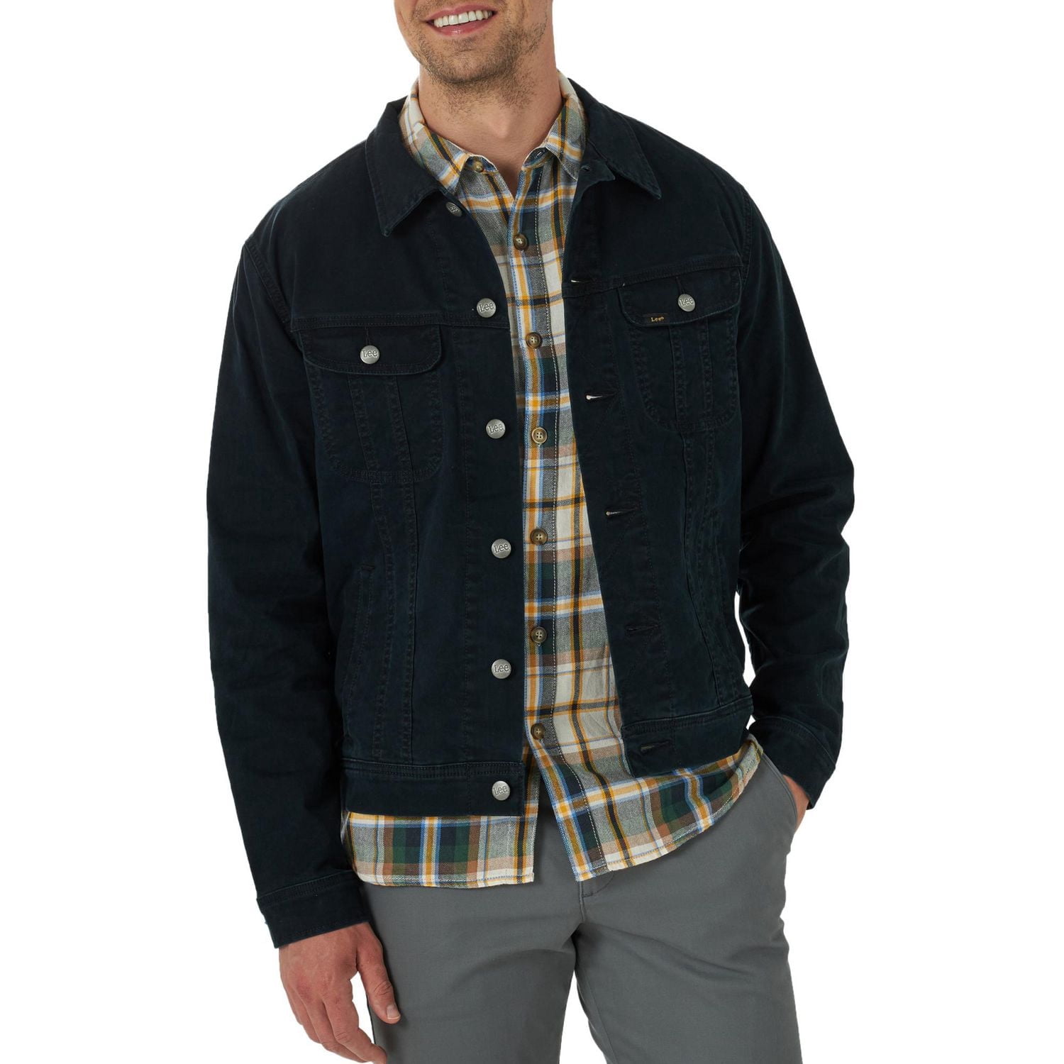 Lee Veste Camionneur en Denim Pour Homme