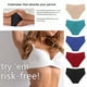 thumbnail image 3 of Minnieouse calzoncillos traje de baño menstrual a prueba de fugas bikinis inferiores período absorbente bragas reutilizables bañadores para Type3 NO3, 3 of 6