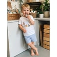 thumbnail image 4 of BemeyourBBs Infant Baby Boys Birthday Outfits 1st Years Old Birthday Clothes Letter Animals Print Short Sleeve T-Shirts Elastic Waist Plaid Shorts Set 2Pcs Spring Summer Clothes, 4 of 9