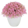 thumbnail image 1 of TechWave Centerpiece In Pot Mini Decorative Potted Topiary Shrubs For Home Indoor Room Decoration Flower in Vase Doorway Arch Bridal for Rent of Roses Large Christmas Centerpiece Cradle for Baby, 1 of 4