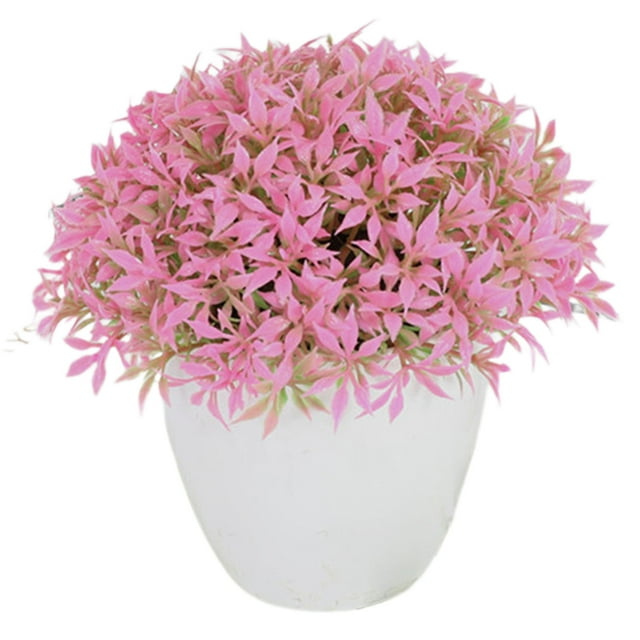 Plastic Artificial Potted Plant Decorative and Low-maintenance Suitable for Multiple Locations
