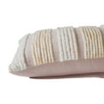 thumbnail image 4 of Better Trends 14" x 24" Blush Pink, Beige, Multi-color Cotton Decorative Lumbar Pillow, 4 of 7
