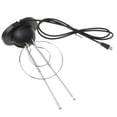 thumbnail image 4 of Antena HDTV de 25 a 40 millas de alcance, antena de TV de interior con forma de oreja de conejo, compatible con 4K, ATSC 3.0, UHF, VHF, canal de TV gratuito de 1080p, 4 of 6