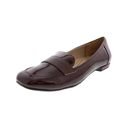 Life Stride Women's Beverly Vinyl Wine Ankle-High Leather Loafer -
