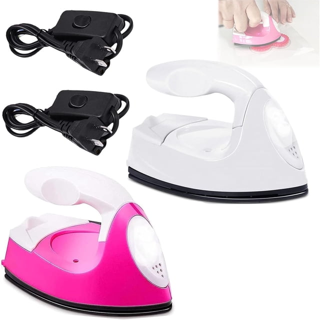 Mini plancha para El pelo Lay Iron Xinyu para Hair Holics Beauty color roja