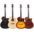 thumbnail image 2 of 41-inch Acoustic Guitar For Beginner Folk Guitar With Wrench Wipe Cloth Musical Instrument Accessories, 2 of 9