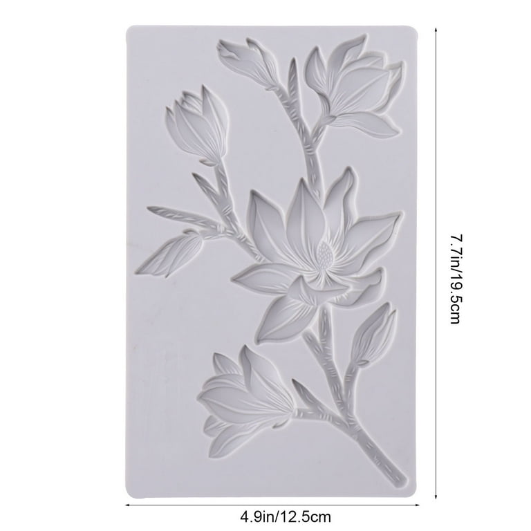 1pc Silicone Mold, Flower Design DIY Silicone Mold For DIY