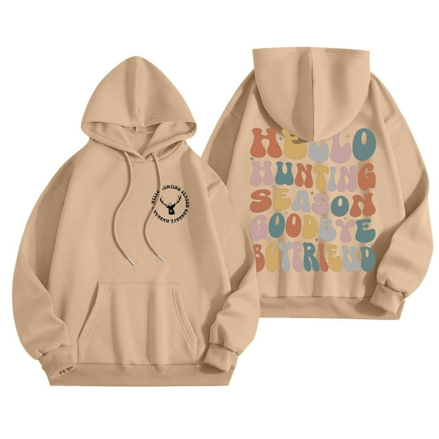 WEAIXIMIUNG Teacher Sweatshirt Plus Size Autumn Winter Printed Hoodie for Women