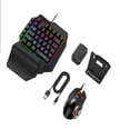thumbnail image 4 of Paquete combinado de teclado 4 en 1 para juegos móviles Android e iOS, 4 of 4