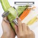 thumbnail image 4 of Pelador profesional, trituradora 3 en 1, trituradora de grado comercial: frutas, papas, zanahorias, verduras, artículos básicos para el hogar: pelador y trituradora, 4 of 5